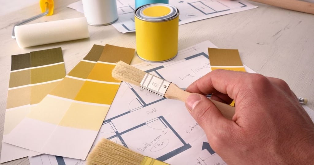 The right way to calculate how much paint you need for your stairs