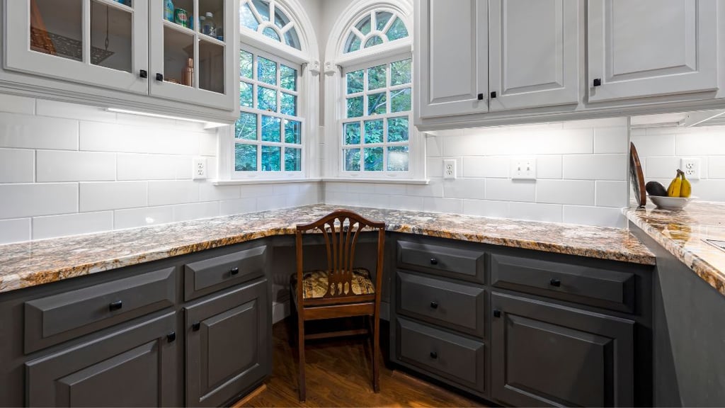 Fabulous Flooring Options with Gray Cabinets