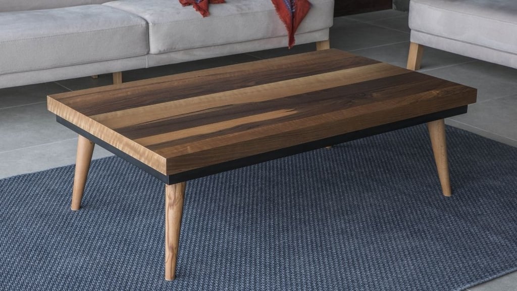 hardwood coffee table