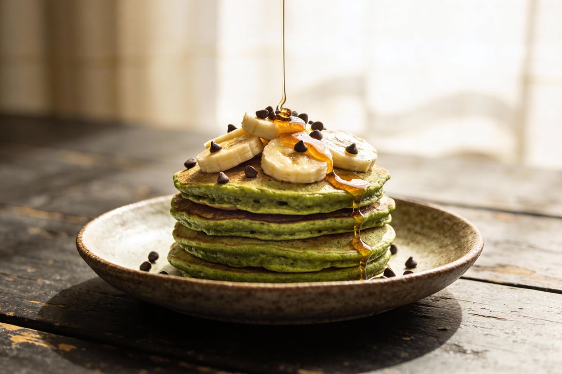 5-Minute Banana Blender Pancakes