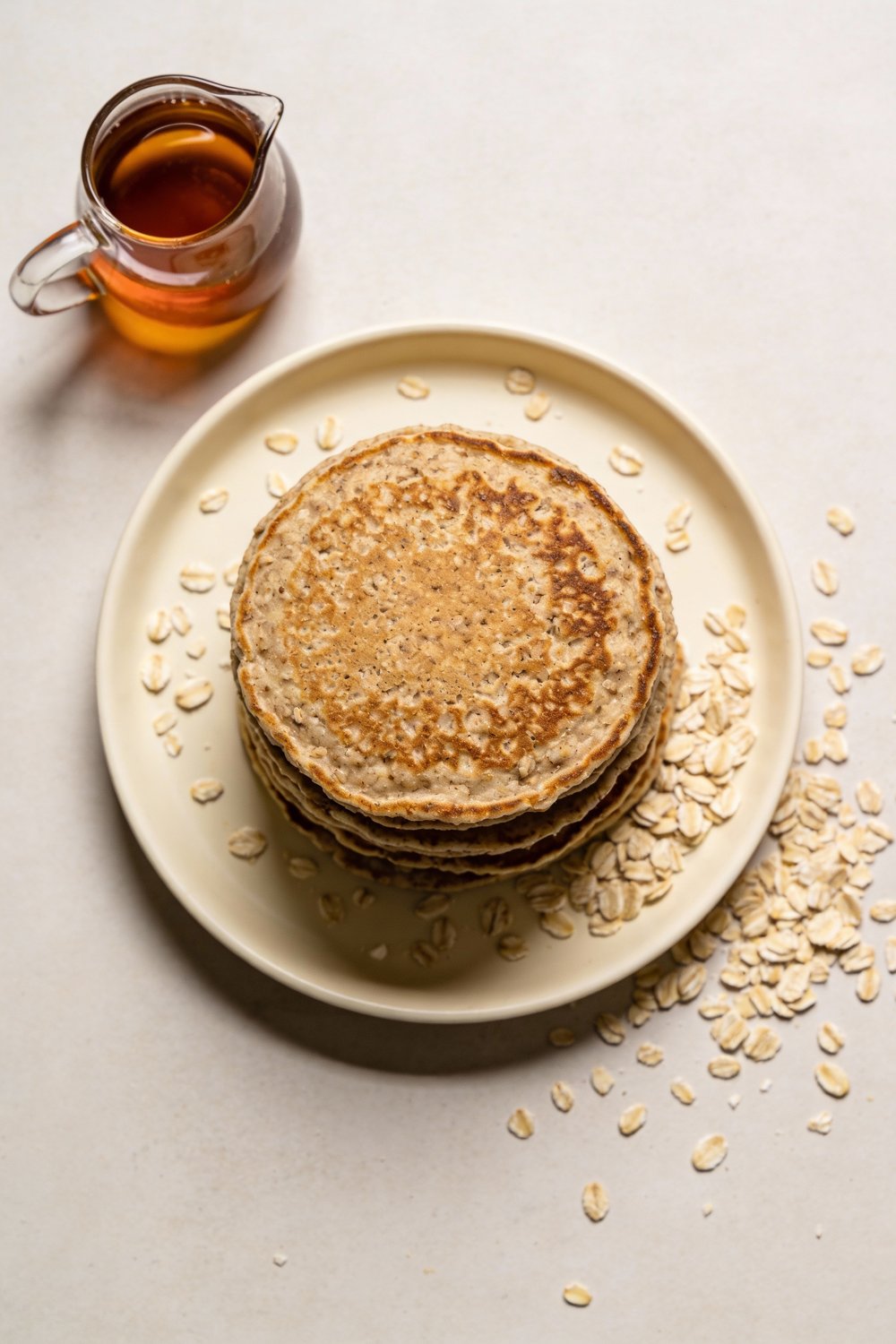 5-Minute Blender Oatmeal Pancakes