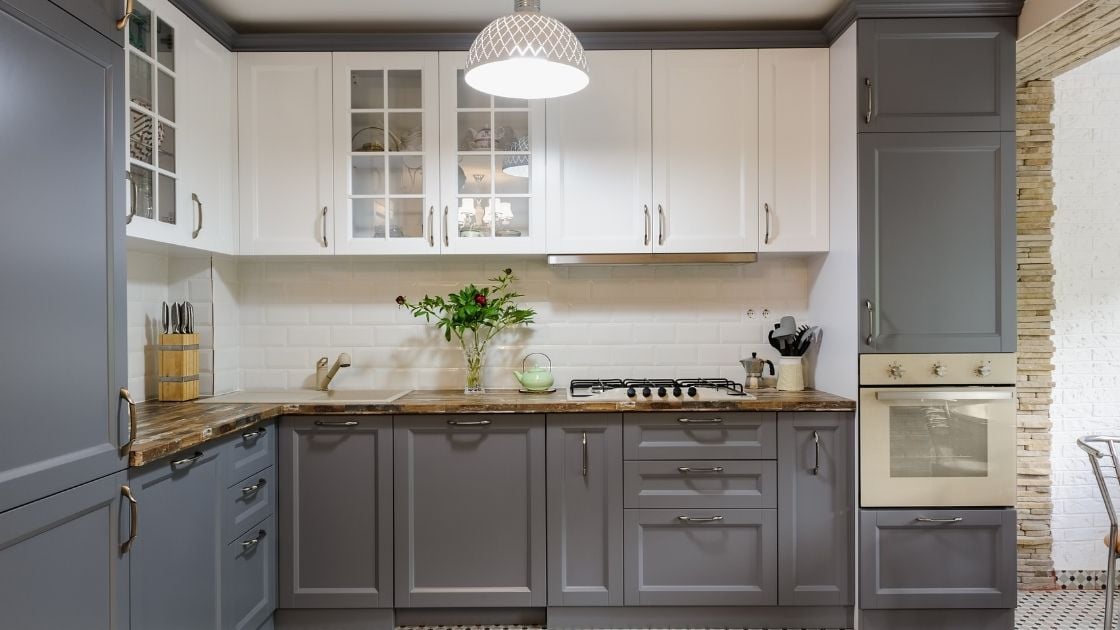 Gray Kitchen Cabinets