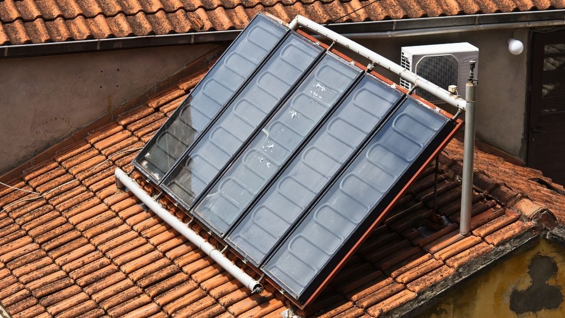 Flat Plate Solar Hot Water System