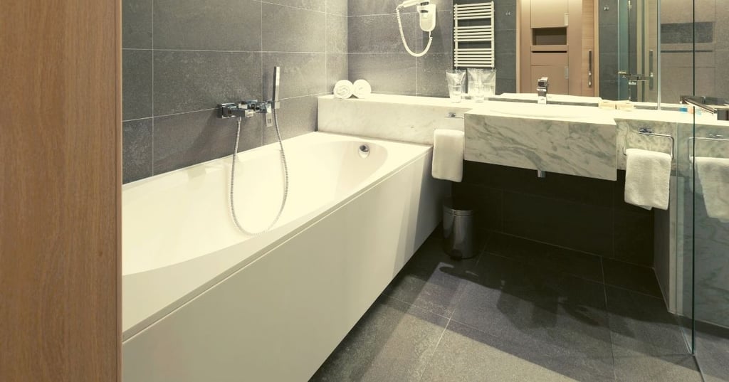 Concrete Bathroom Flor