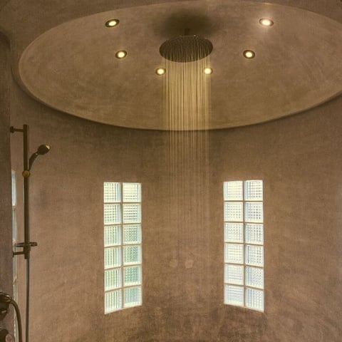 Cave shower ideas