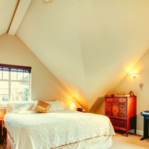 What is a vaulted ceiling called