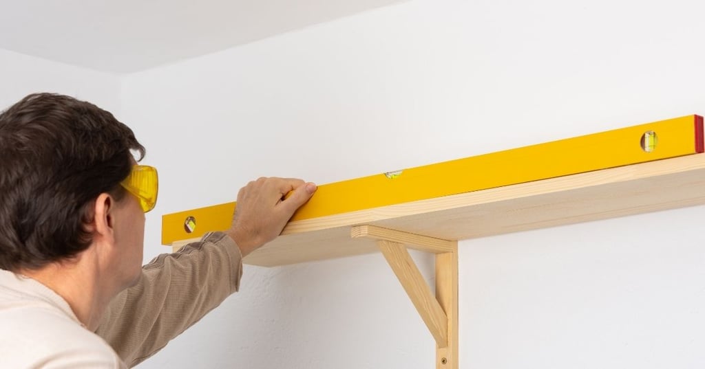 Dont Let Your Shelves Look Lopsided Use a Level