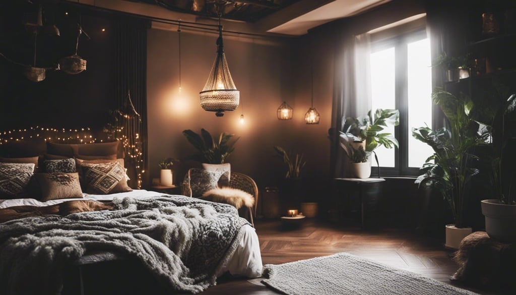 Bohemian Style Black Bedroom Furniture