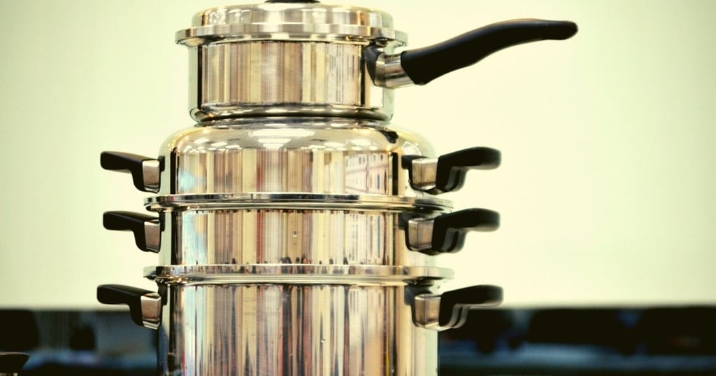 I have so many pans.