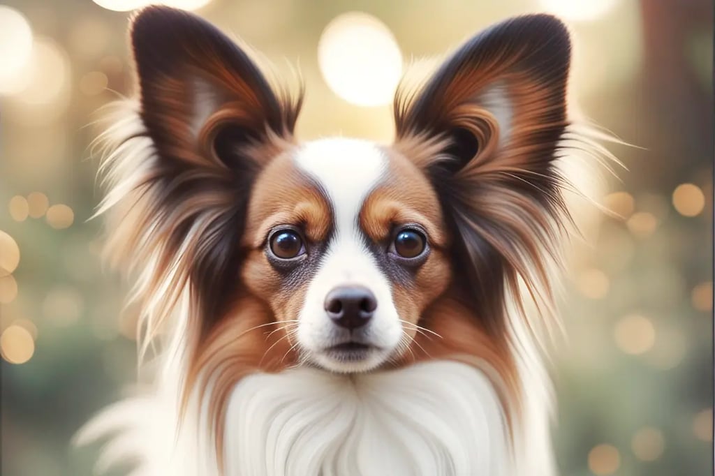 Ears and teeth care Papillon