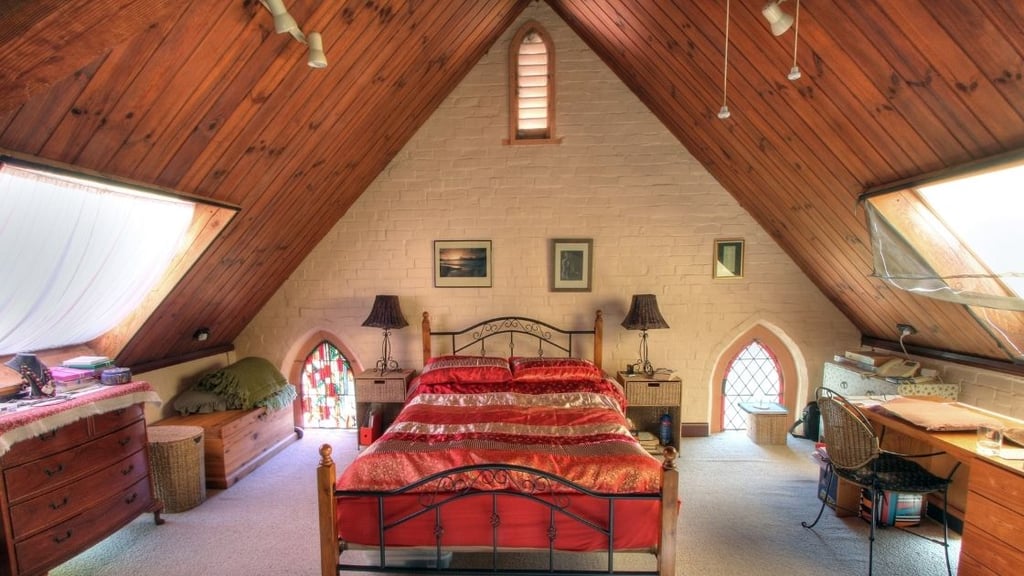 Converted Church Attic Bedroom