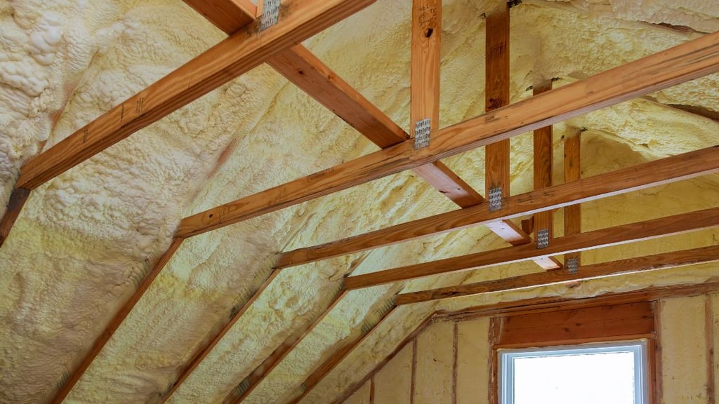 Spray Foam Attic Insulation