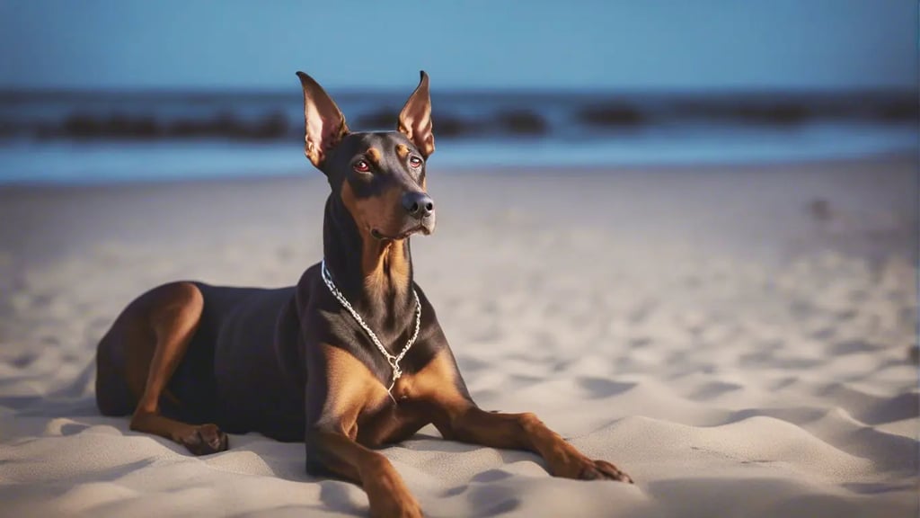 Rare Doberman Coat Colors