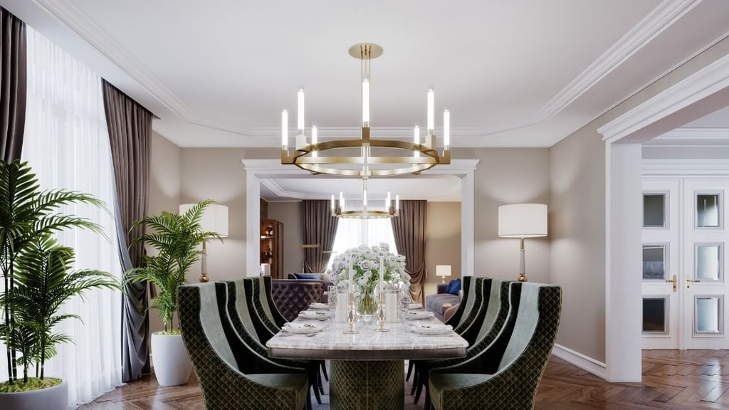 Gold Candelabra Chandelier