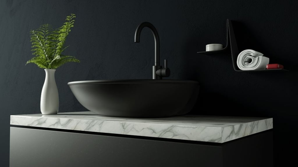 Black and White Bathroom Ideas