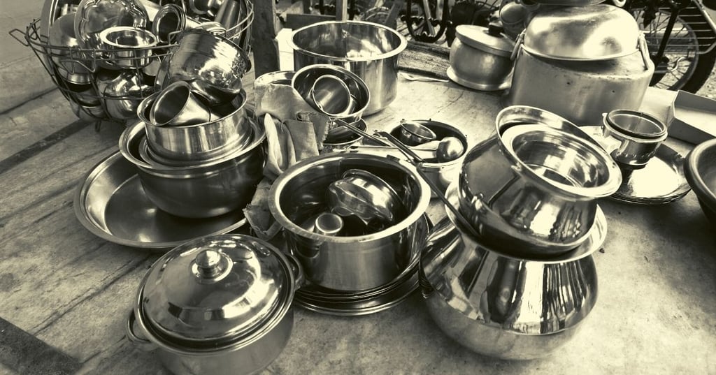 Get rid of the pans you dont use