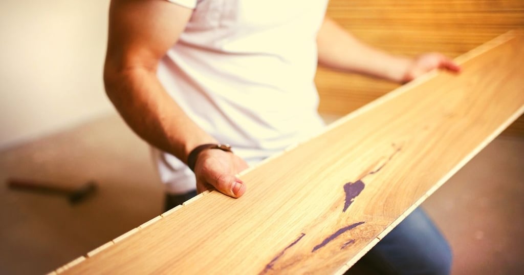 Geometric Wood Floor Patterns