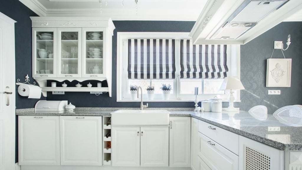 Gray Kitchen Walls