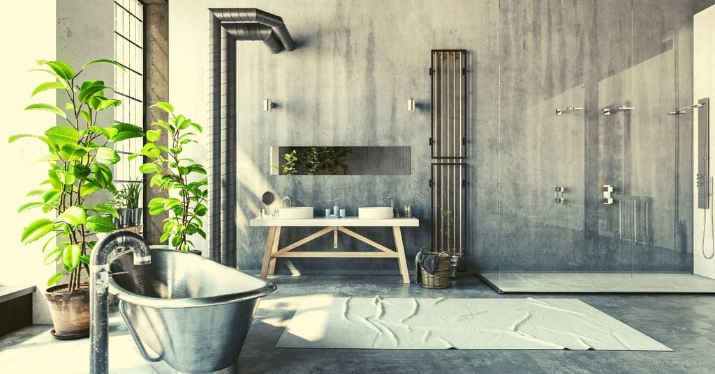 Your Bathroom Concrete Floor