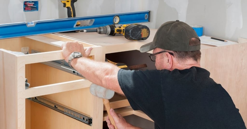 Stock kitchen cabinets