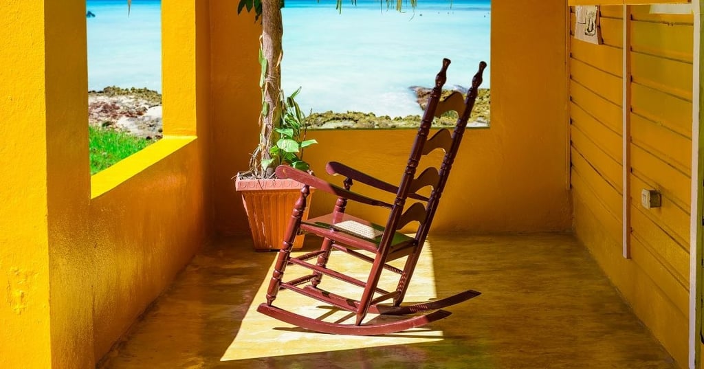 Rocking Chair for Anxiety Relief