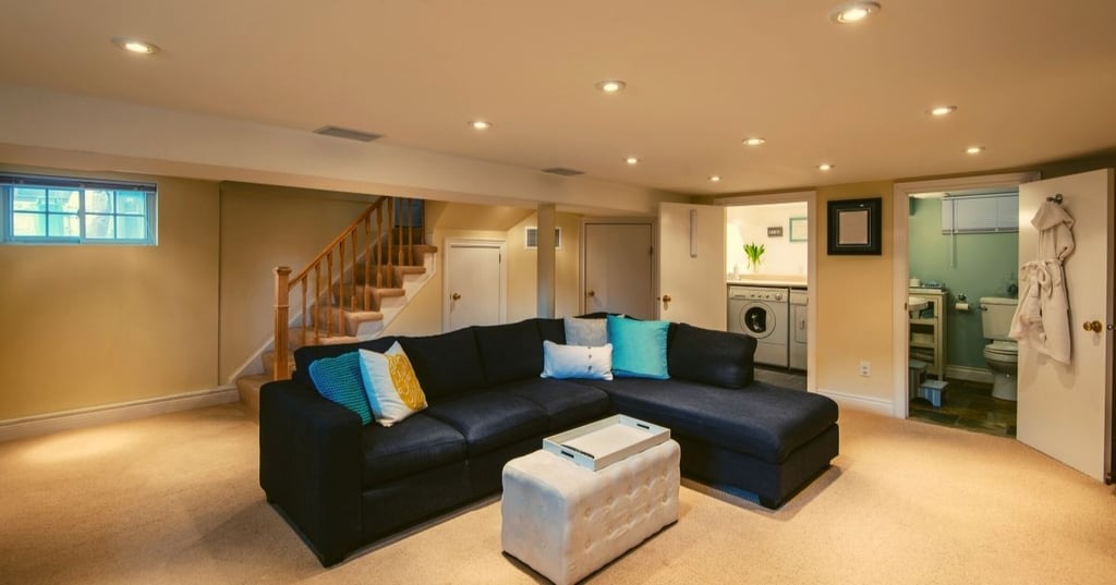 turn your basement into a man cave