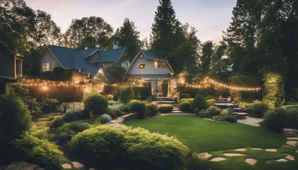 Backyard fertilized organically