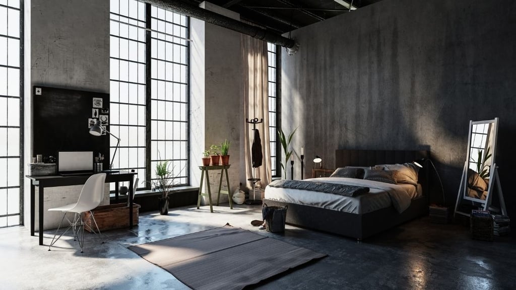 Stone Rustic Bedroom Ideas