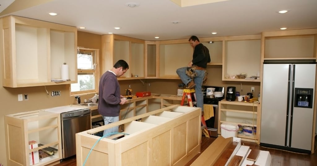 semi custom kitchen cabinets