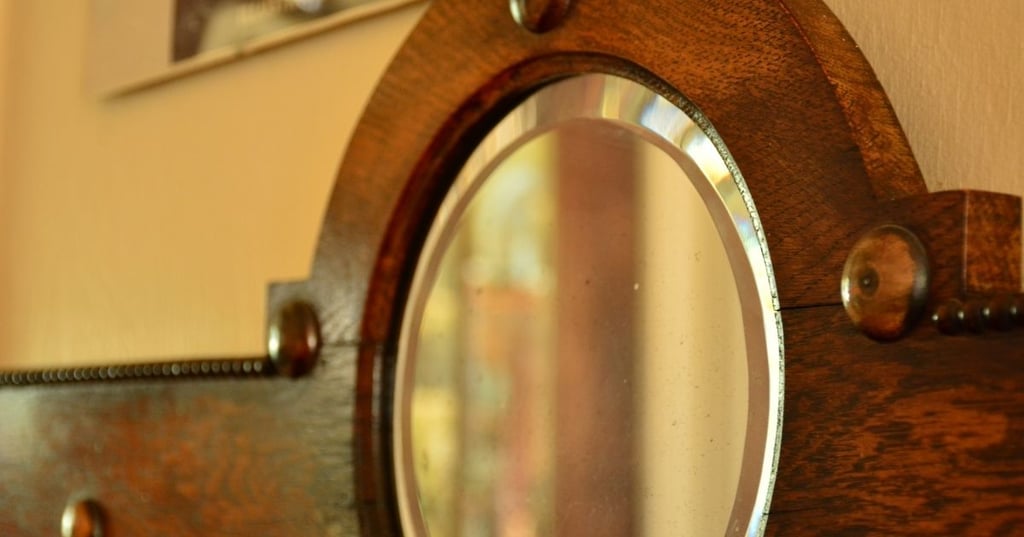 antique mirror