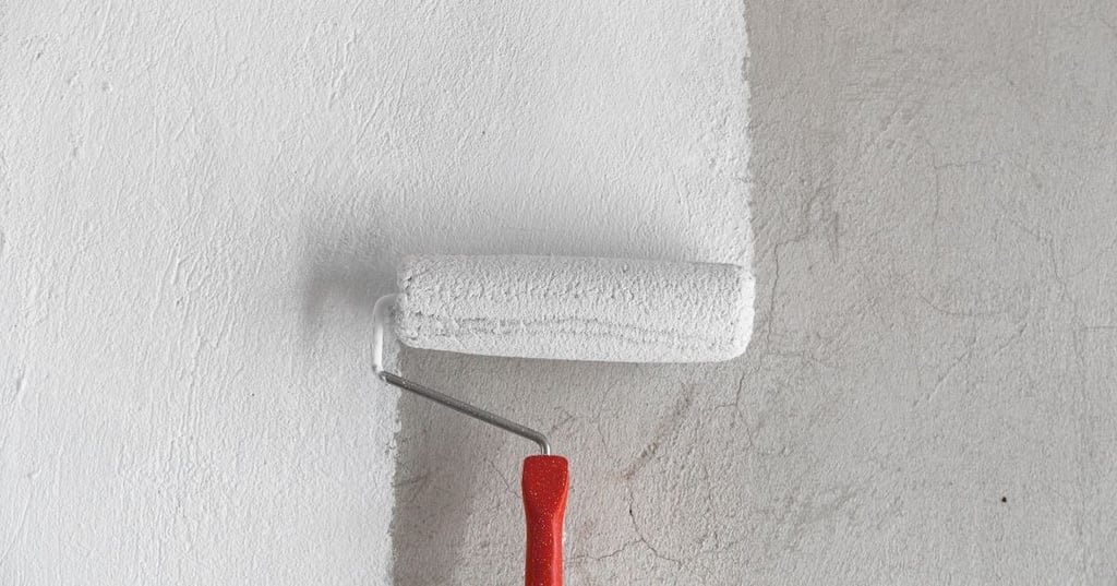 How to paint your stairs with a brush or roller 