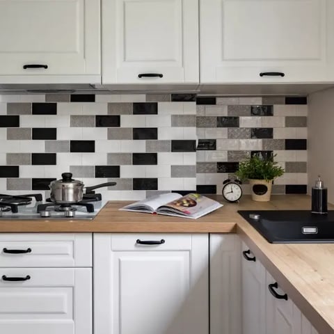 make your small kitchen look bigger