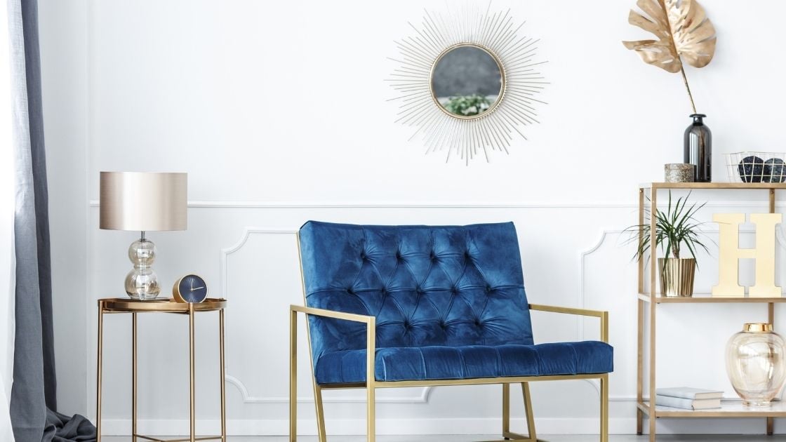 Modern glass table lamp