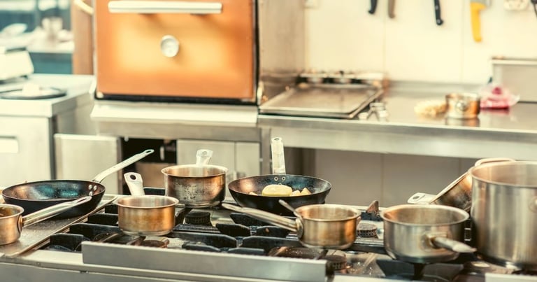 The Safest Place to Store Heavy Pots and Pans