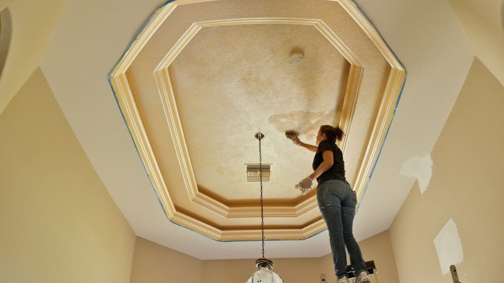 Should you paint a tray ceiling