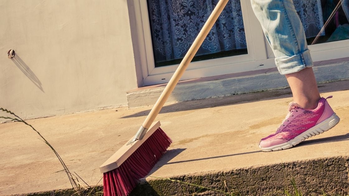 How To Clean Concrete Patio Without A Pressure Washer