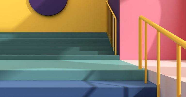 The Right Way to Paint Your Stairs