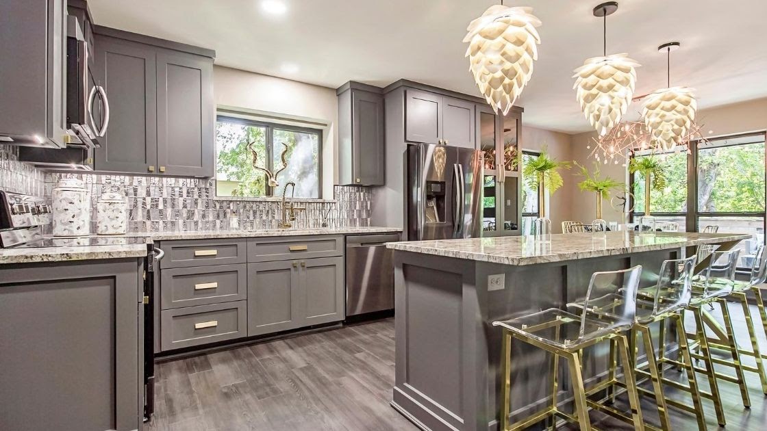 Modern Farmhouse Kitchen Lighting Shaped Shade