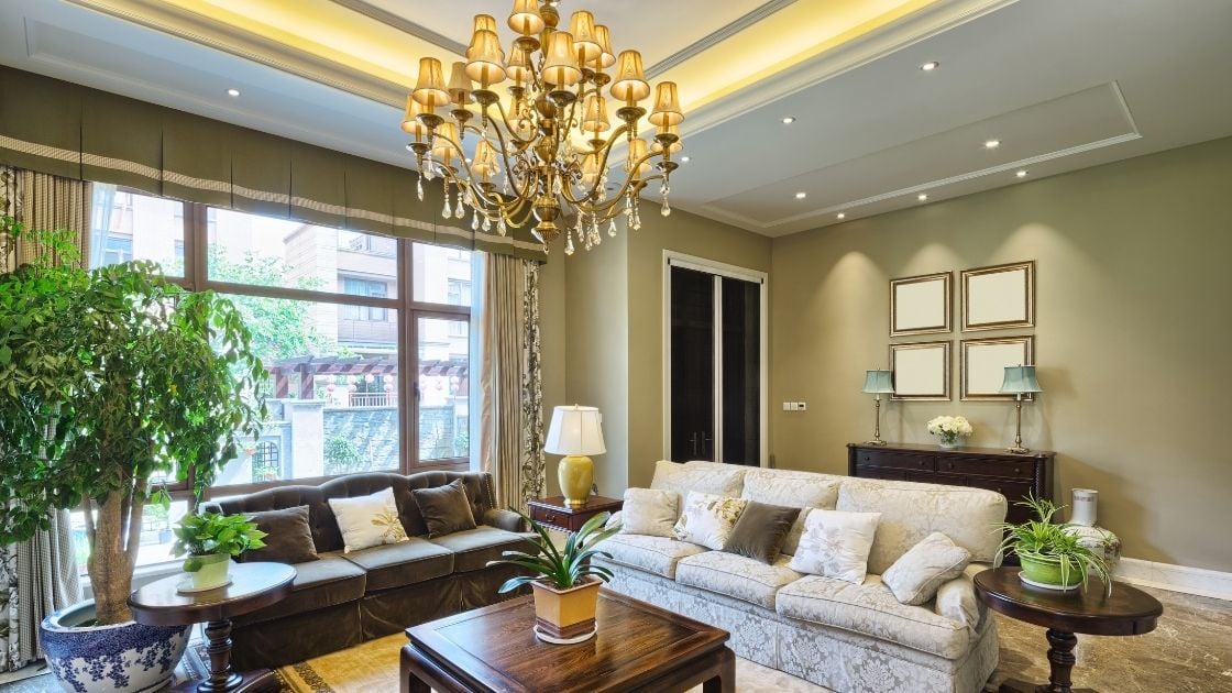 Luxury Living Room Chandelier
