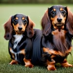 long haired dachshunds