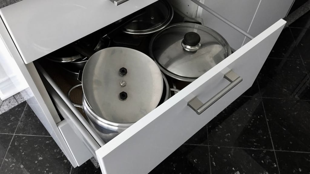 Smooth Sliding Mechanisms ofr pots and pans drawer