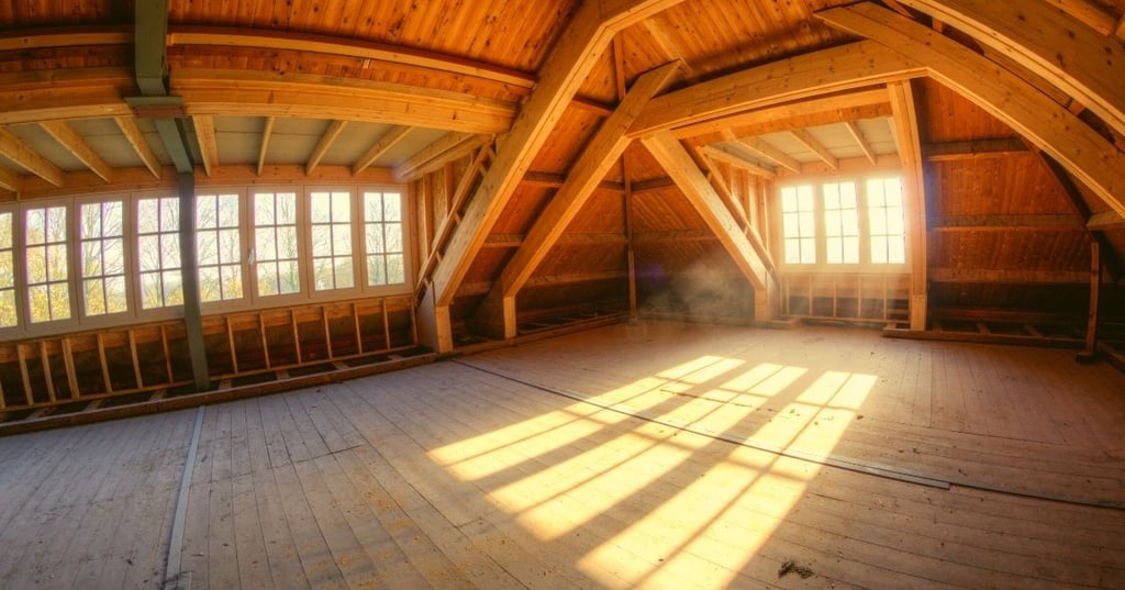 Unfinished Attic Lighting Ideas