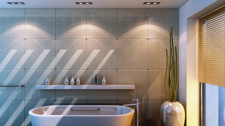 create a spa like bathroom