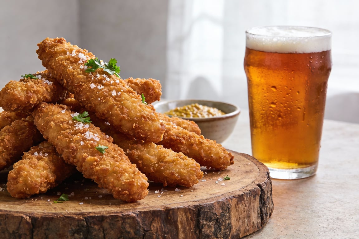 Amber Ale Beer-Battered Chicken Tenders