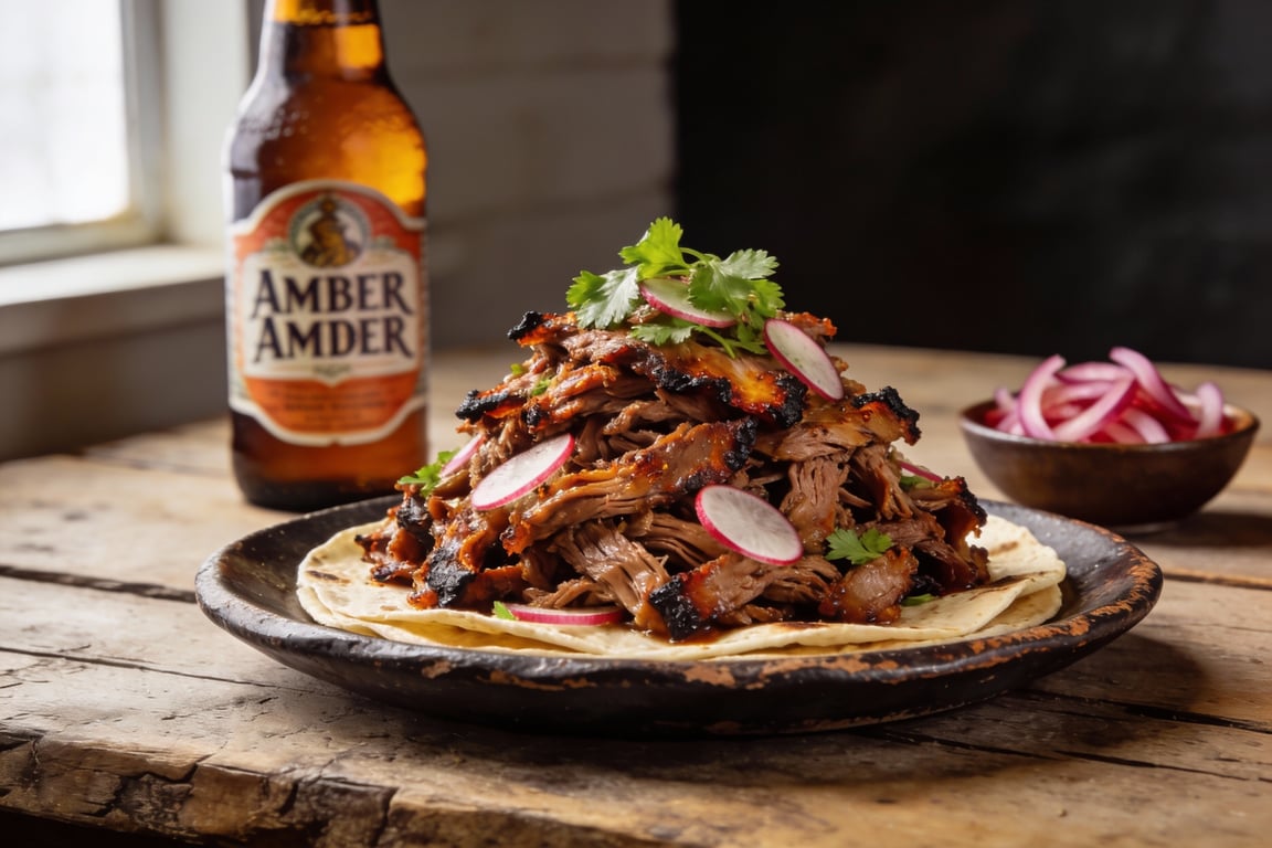 Amber Ale Braised Carnitas