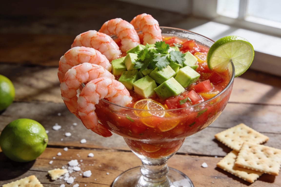 Authentic Mexican Coctel de Camarones