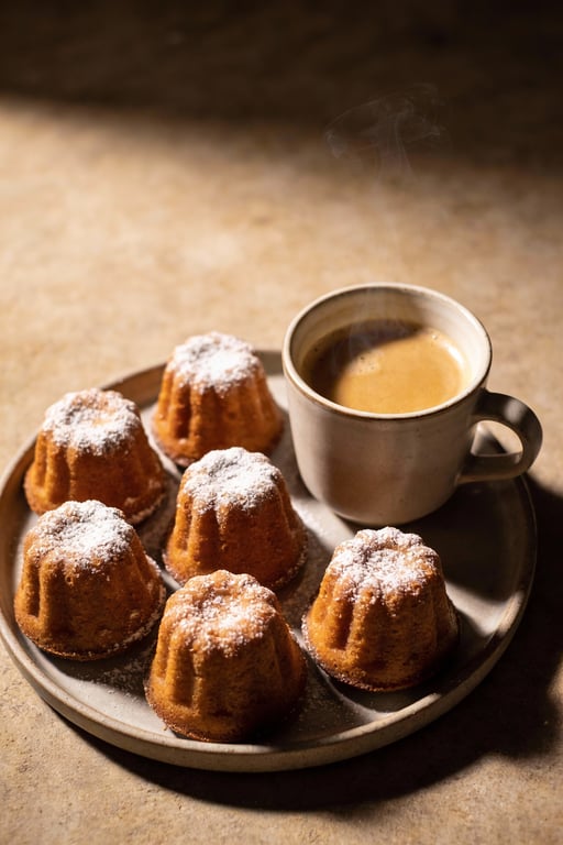 Authentic Spanish Magdalenas (Olive Oil Citrus Cakes)