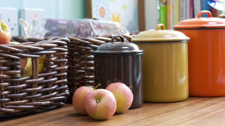 storage ideas for small kitchens