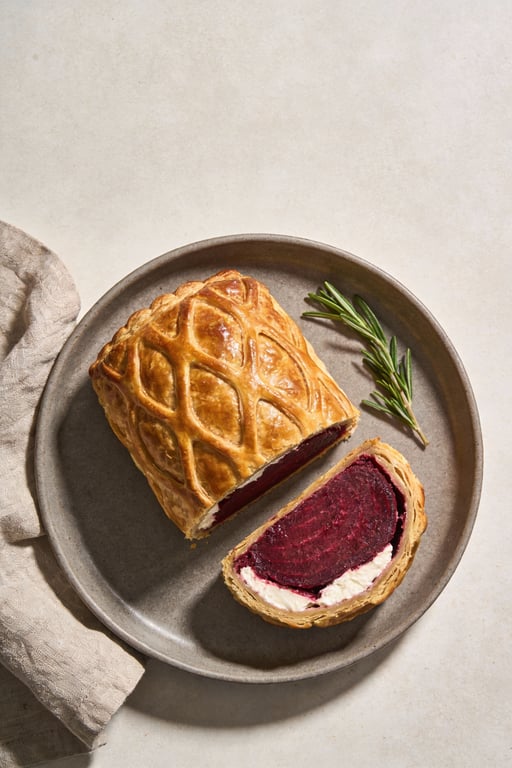 Balsamic Roasted Beet Wellington