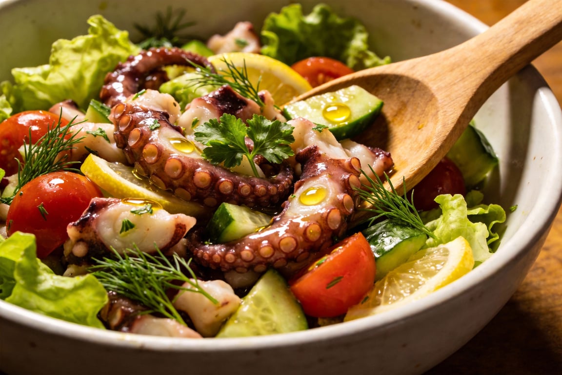 Mastering Octopus Salad: 8 Expert-Led Recipes